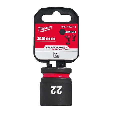 NASADKA UDAROWA 1/2" 22MM MILWAUKEE 4932480316