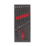 WKŁADKA PIANKOWA Z KLUCZAMI PŁASKO-OCZKOWYMI 27 SZT. MILWAUKEE 4932493247