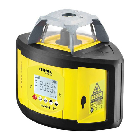 Niwelator laserowy obrotowy NIVEL NL540R DIGITAL Zestaw statyw + łata