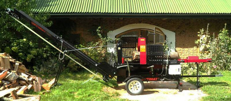 Piło-łuparka elektryczna 12 ton OPTIMAT Titanium CLS 12