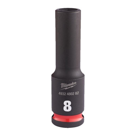 NASADKA UDAROWA DŁUGA 3/8'' 8mm MILWAUKEE 4932480282