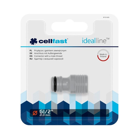 Przyłącze 1/2'' Gwint Zewnętrzny IDEAL Cellfast 50-665