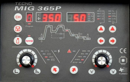 PÓŁAUTOMAT SPAWALNICZY SPAWARKA TECNO MIG 365P PULSE IDEAL