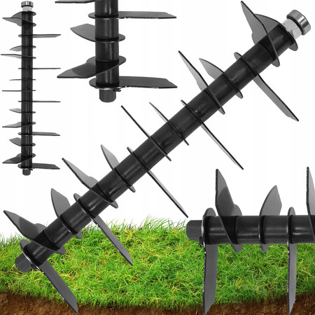 Wałek aeratora V90214 z nożami Verke V90220