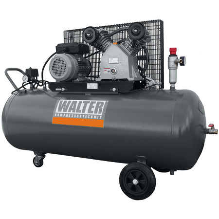 Kompresor tłokowy 200L 10bar 2,2kW Walter GK 420-2,2/200A