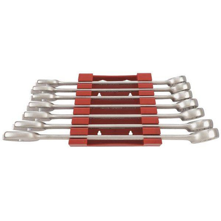 Zestaw Kluczy Płasko-Oczkowych 33-50mm 7el Teng Tools 154910301