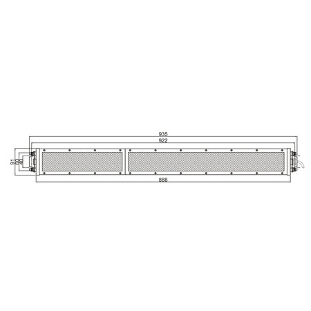 Lampa Diodowa 84W/230V 920 MM Optimum 3351032