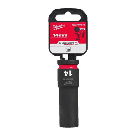 NASADKA UDAROWA DŁUGA 1/2" 14MM MILWAUKEE 4932480332