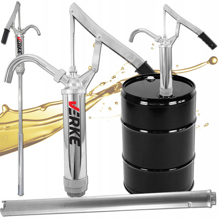 Pompa tłokowa ręczna do oleju Verke V80191