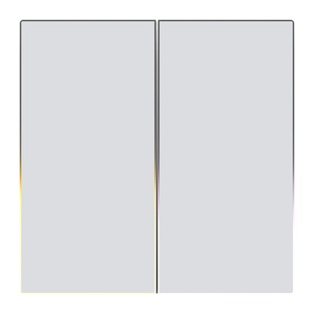 Dotykowy Włącznik Światła ZigBee Avatto TS60-EU-W2 Podwójny TUYA (biały)