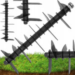 Wałek aeratora V90214 z nożami Verke V90220