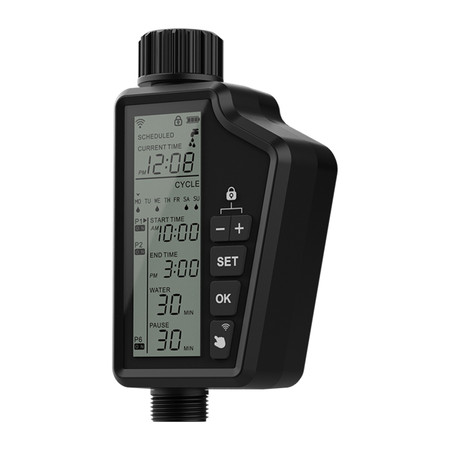 Inteligentny sterownik nawadniania Wi-Fi z dużym ekranem LCD Avatto SWT60-EU