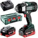 Klucz Udarowy SSW 18 LTX 1750 BL Zakrętak + 2 Akumulatory Z Ładowarką Metabo