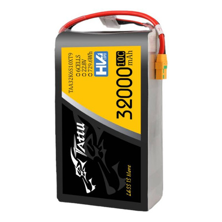 Akumulator Tattu 32000mAh 22.8V 10C 6S1P Lipo Pack z konektorem XT90-S