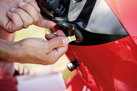 Kosiarka spalinowa samojezdna traktorek 13KM Honda HF 2417K5 HME