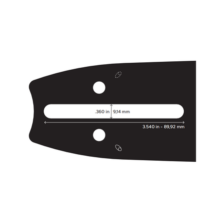 Prowadnica 20"-3/8” 1,5MM Oregon 208RNDD009