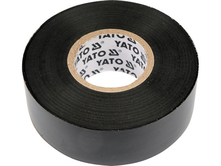 Taśma elektroizolacyjna 25mm*20m czarna Yato YT8174