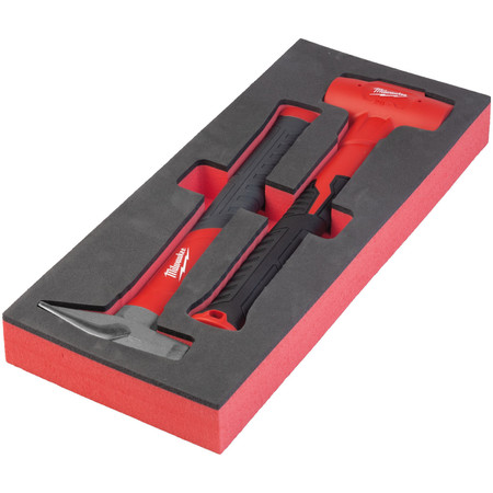 Wkładka piankowa z młotkiem ślusarskim i bezodrzutowym Milwaukee 4932493253