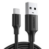 Kabel USB do USB-C UGREEN   US287 0,5m (czarny)