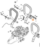 STIHL Sprężyna uchwytu rękojeści pilarki 1141-791-3112