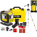 Laser krzyżowy (czerwony) bluetooch Nivel System CL4D-R + czujnik statyw