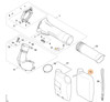 Pokrowiec Na Worek Odkurzacza SHA 140 STIHL SA07-820-4800