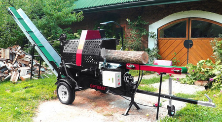 Piło-łuparka spalinowa 20 ton OPTIMAT Titanium CLS 20-S 380