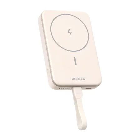 Powerbank magnetyczny 10000mAh Ugreen PB760, PD 20W, Magsafe + kabel USB-C