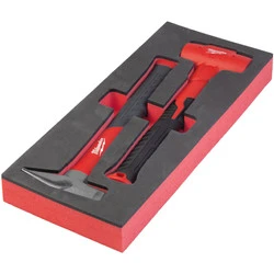 Wkładka piankowa z młotkiem ślusarskim i bezodrzutowym Milwaukee  4932493253