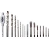 ZESTAW DO WIERCENIA I GWINTOWANIA 3-12mm 15szt OPTIMUM 3202015