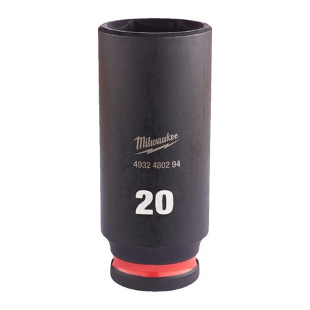 NASADKA UDAROWA 3/8" 20MM DŁUGA MILWAUKEE 4932480294