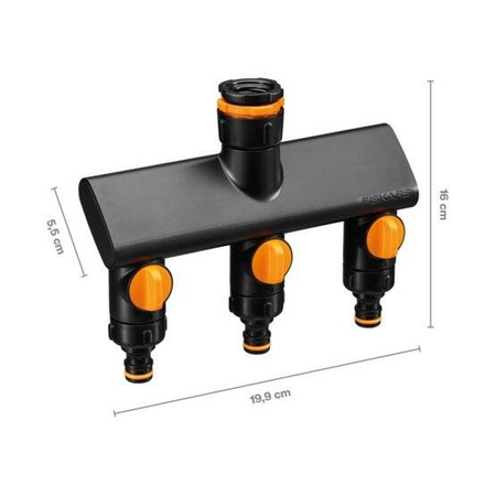 Rozdzielacz 3-drożny potrójny On/Off  FISKARS 1070578