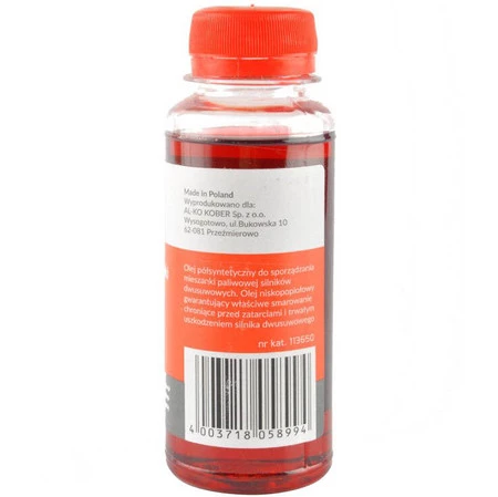 Olej Czerwony Do Dwusuwu 2T RED 100ml AL-KO 113650