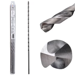 Wiertło do metalu 10 szt. Nomi hrc m2 extra long 3,5x210mm długie din 1869  