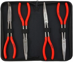 Szczypce kombinerki długie 11" 4szt zestaw Verke V87060