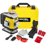 Laser Krzyżowy (czerwony) 4x360 Nivel System CL4R