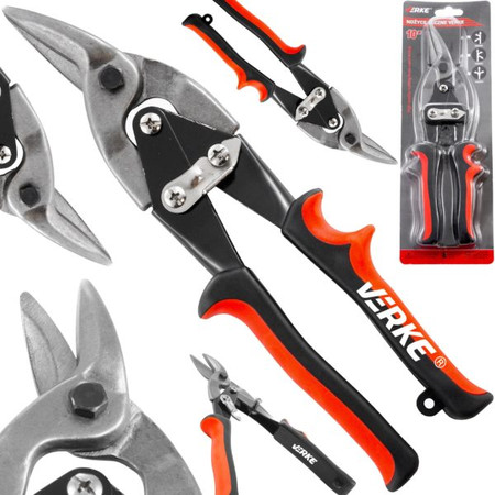 Nożyce ręczne do blachy lewe Verke V06300