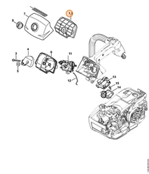 STIHL Filtr Powietrza Włókninowy Piły 1145-140-4404