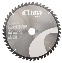 Piła tarczowa standard TCT 254x3mm Luna 286200159
