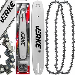 Prowadnica z 2 łańcuchami 15'' 38cm .325'' 1,5mm 64-ogniw Verke V90440