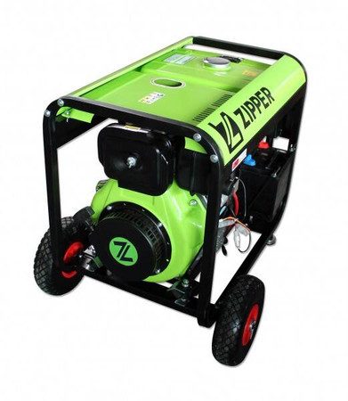 Generator Agregat Prądu Budowlany AVR Diesel Zipper ZI-STE6700DH