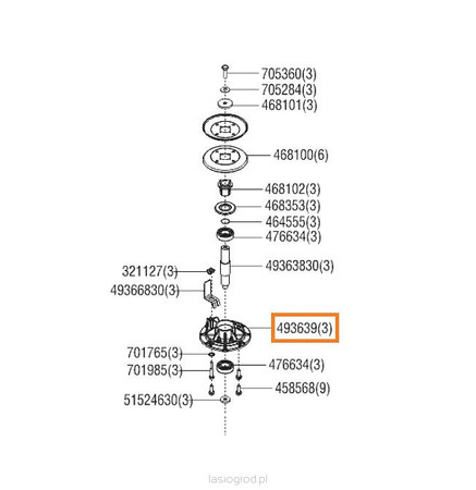 Mandrela obudowa piasty solo by AL-KO T22-110 493639