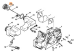 Stihl Korek Zbiornika Paliwa 1130-350-0500