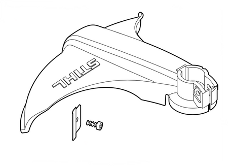 Osłona Głowicy Tarczy Kosy STIHL 4140-710-8101