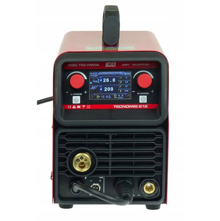 Półautomat TECNO 212 MIG TIG MMA IDEAL TMIG212LCD