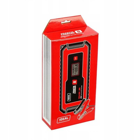 PROSTOWNIK ŁADOWARKA IDEAL CHARGE 8 LCD 6/12V