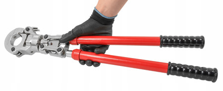 Zaciskarka do rur pex prasa hydrauliczna obrotowa 16-32mm Verke V86263