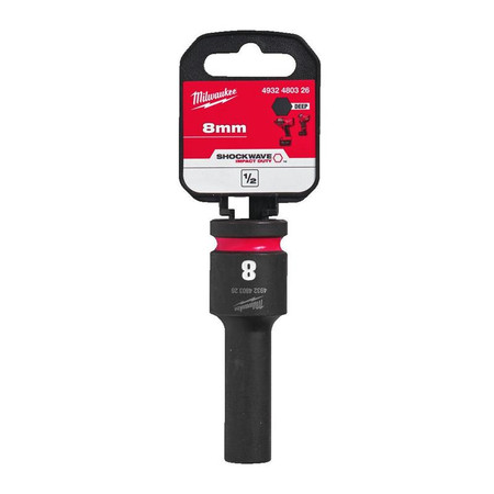 NASADKA UDAROWA DŁUGA 1/2" 8MM MILWAUKEE 4932480326