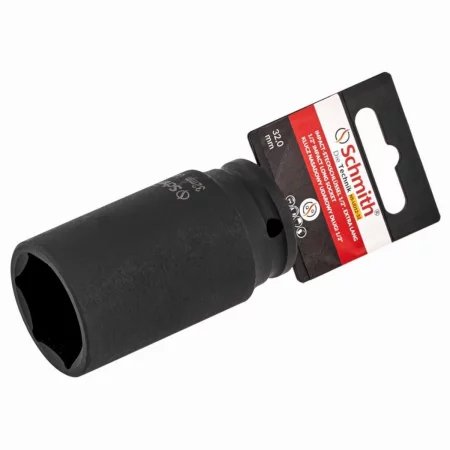 Nasadka udarowa długa 1/2" 19mm Schmith NS-UD12-19