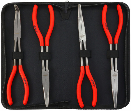 Szczypce kombinerki długie 11" 4szt zestaw Verke V87060